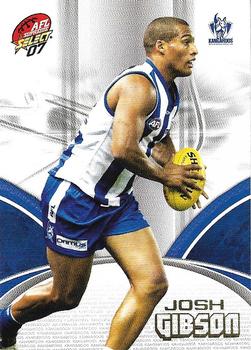 2007 Select AFL Supreme #108 Josh Gibson Front
